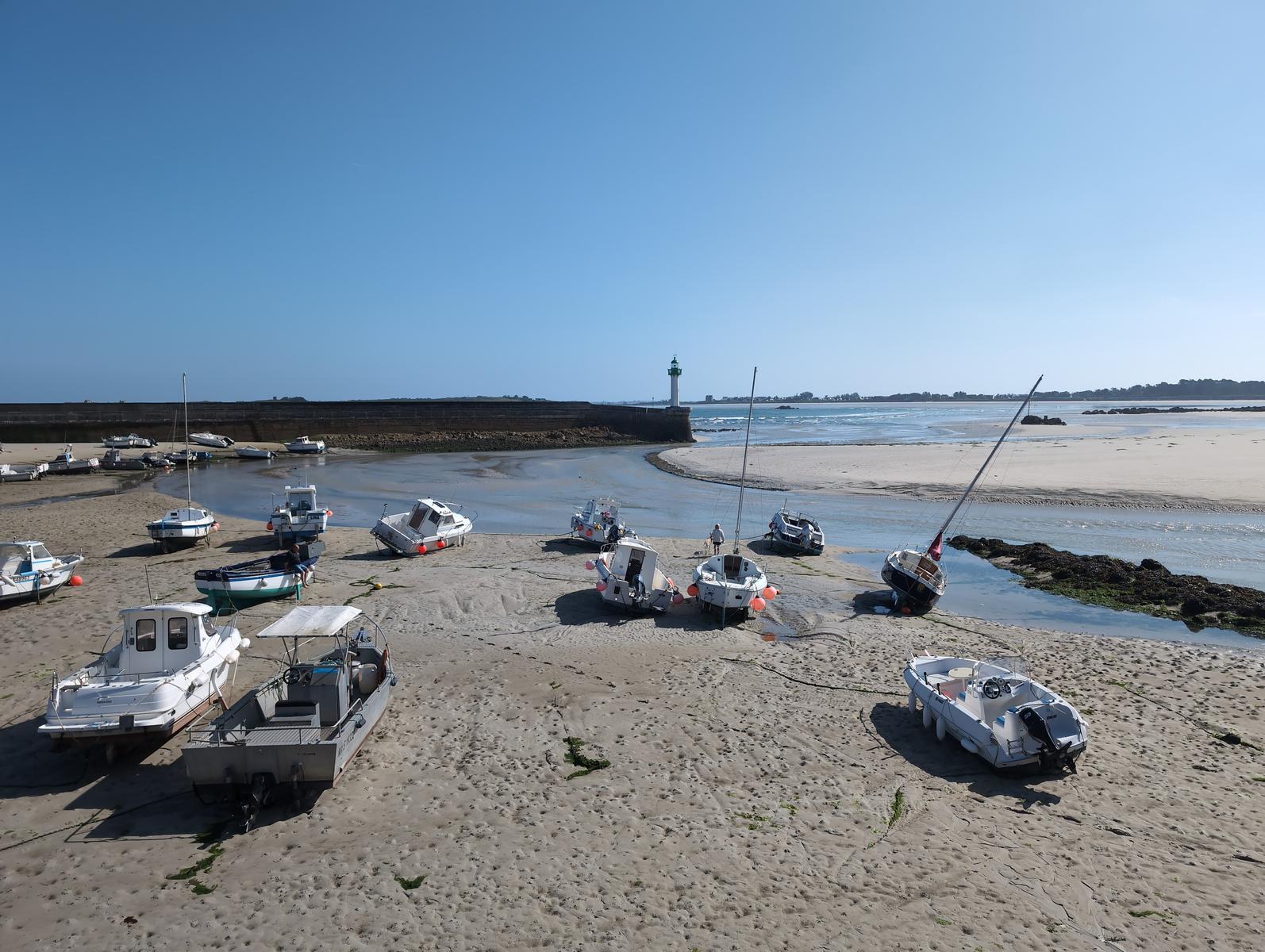 Le port de Moguériec